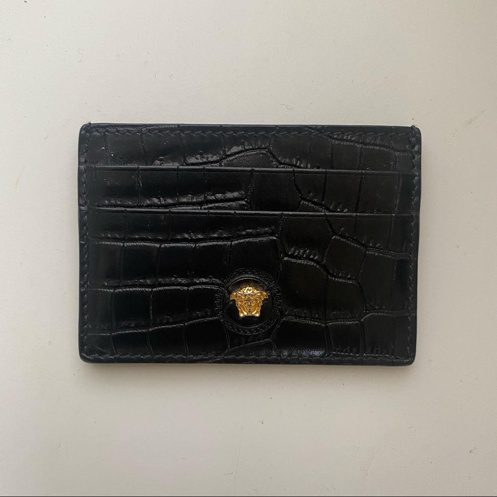 Versace card holder wallet